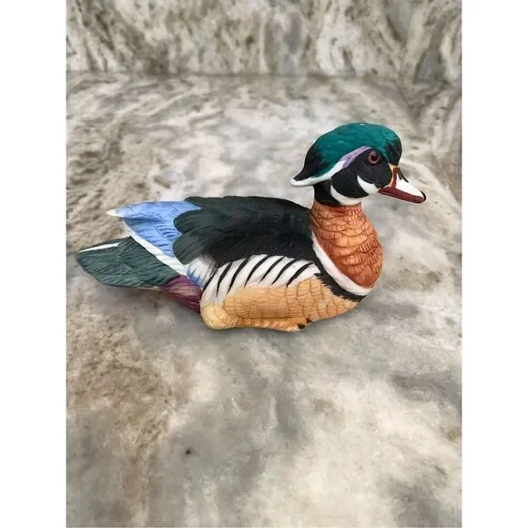 Wood Duck Ceramic #household accent #duck - Picture 2 of 3